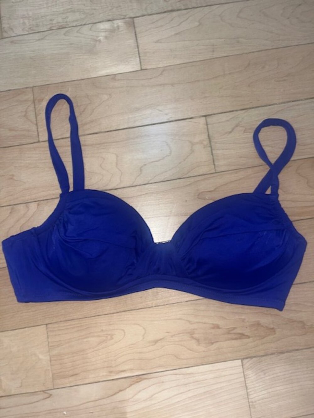 J Crew Blue Bikini Top